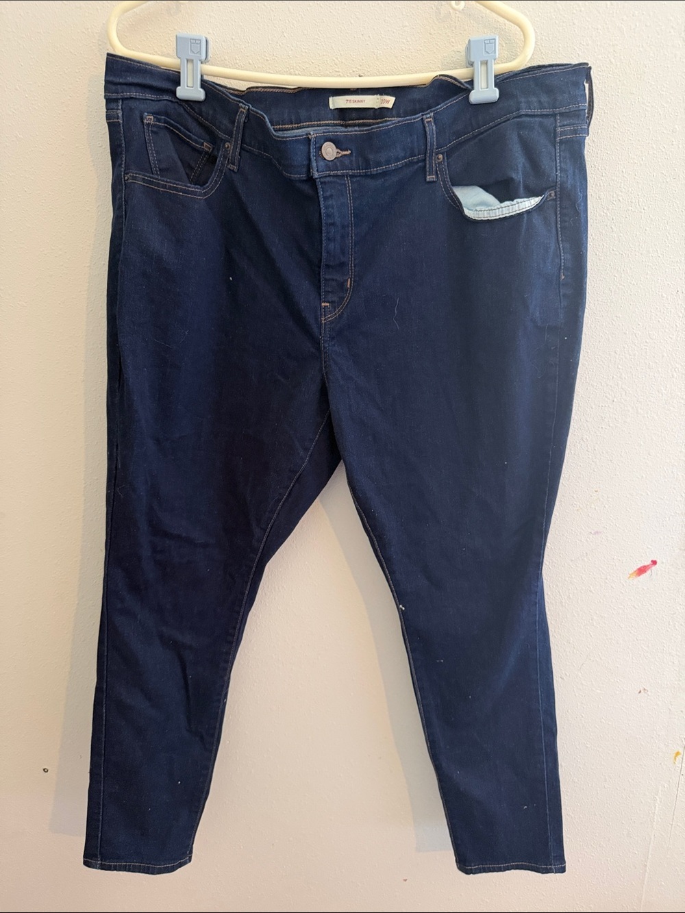 Levi's Women's Skinny Jeans - Dark Blue